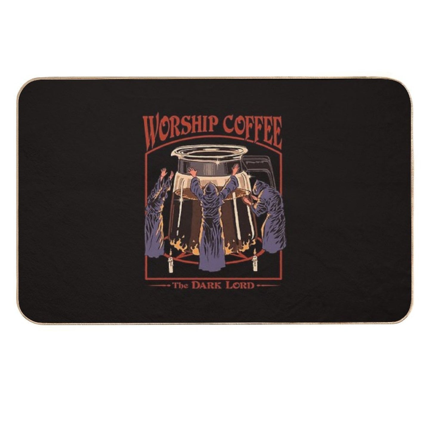 Worship Coffee  Rapid-Drying Bath Mat