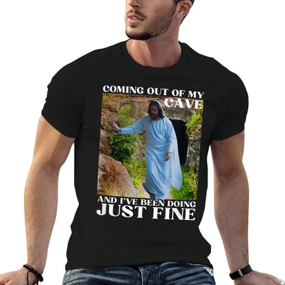 Jesus Meme Coming Out Of My Cave And Ive Been  Classic T-Shirt