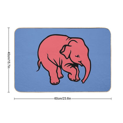Delirium Elephant  Slip-Resistant Bath Mat