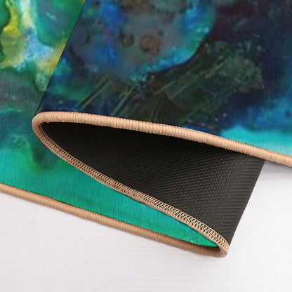 Koi Pond  Fade-Resistant Bath Mat