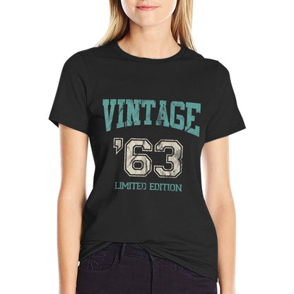 Vintage 1963 Limited Edition 60th Birthday  Affordable Price T-Shirt