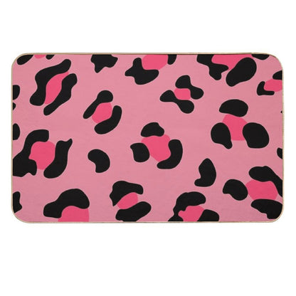 Leopard Pink  Pet-Safe Bath Mat