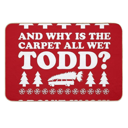 Soggy Christmas  Multi-Purpose Bath Mat