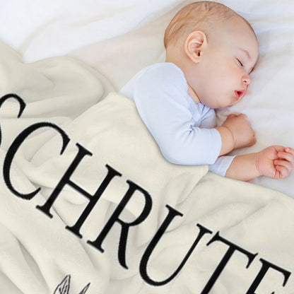 Schrute Farms Travel-friendly Throw Blanket
