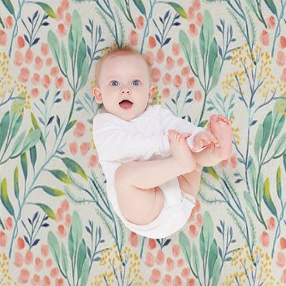 Botanical Garden Compact Throw Blanket