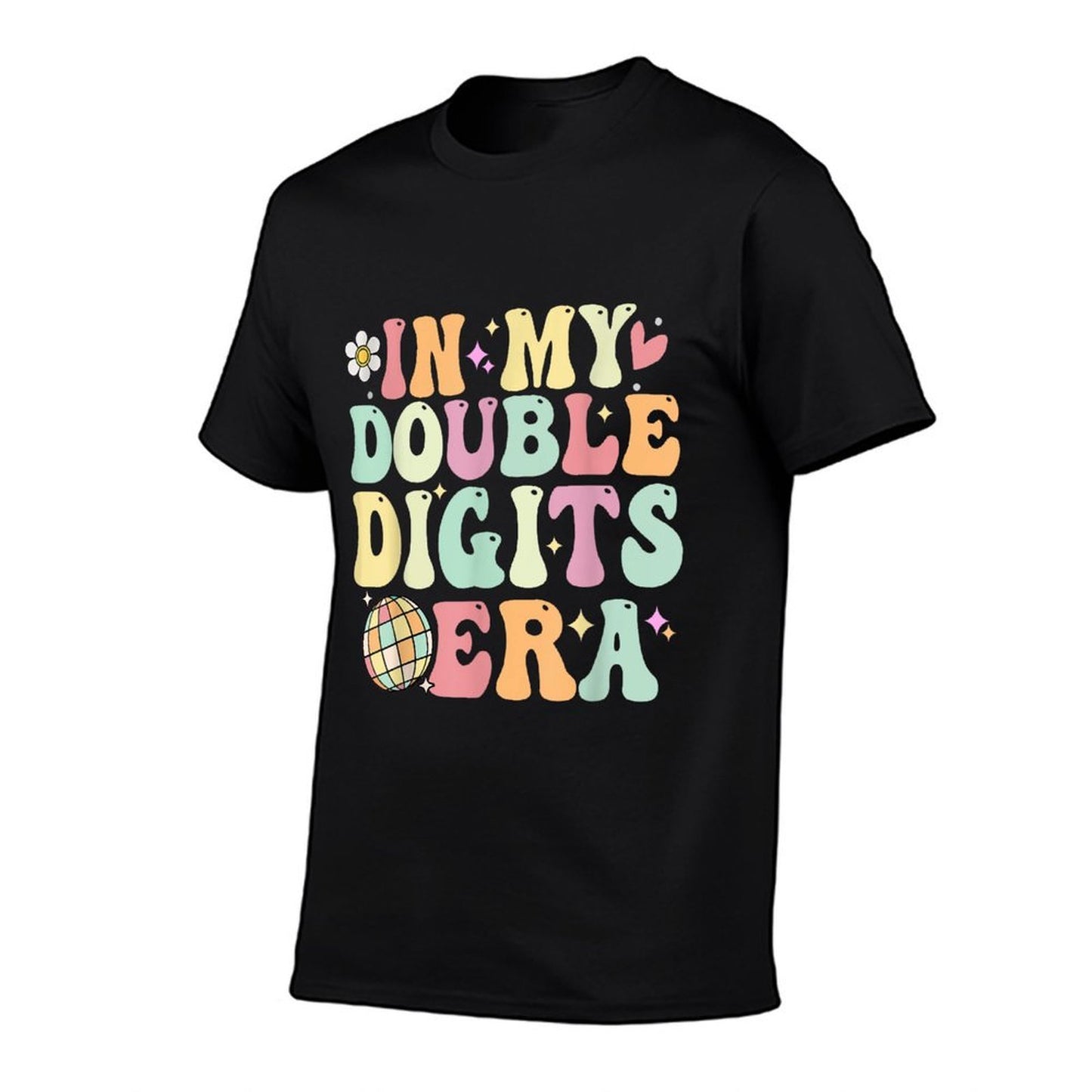 In My Double Digits Era Birthday Groovy Era For Women Girls  Affordable Price T-Shirt