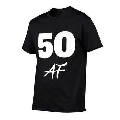 50 AF 50th Birthday Premium  Cotton T-Shirt