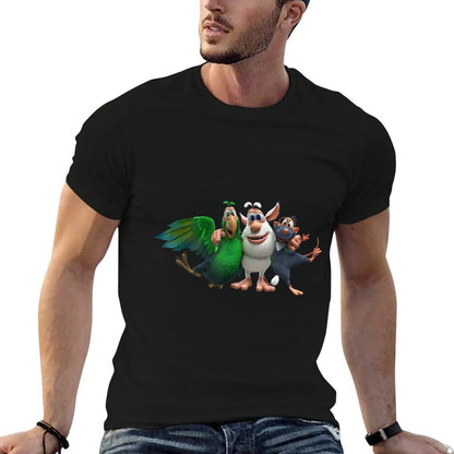 Hugs Booba &amp; Friends  Fade-proof Color T-Shirt