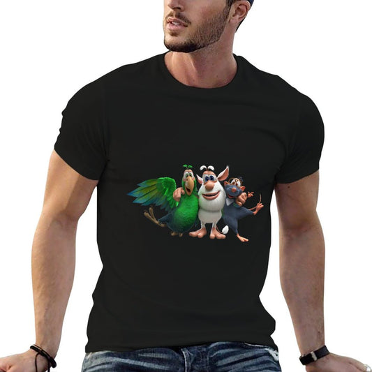 Hugs Booba &amp; Friends  Fade-proof Color T-Shirt