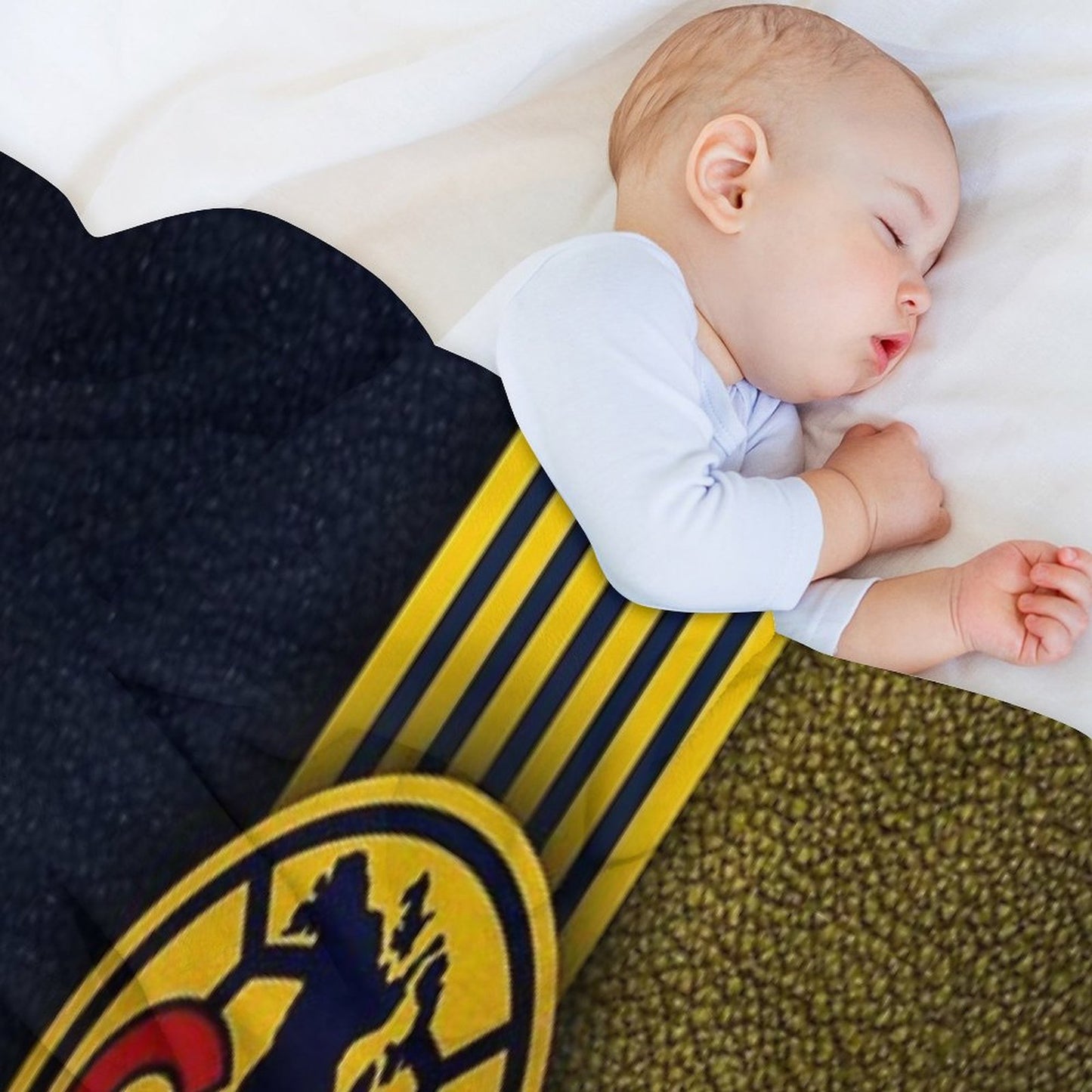 CLUB America FC Sustainable Throw Blanket