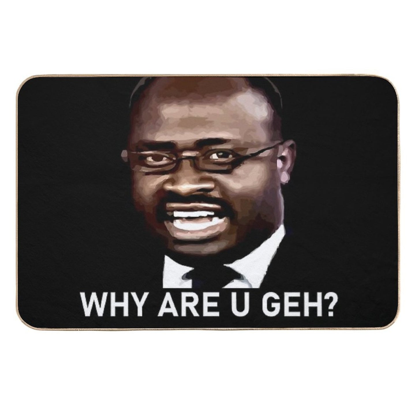 Why Are You Geh Funniest African Interview Ever. Kaggwa Njala.  Easy To Clean Bath Mat