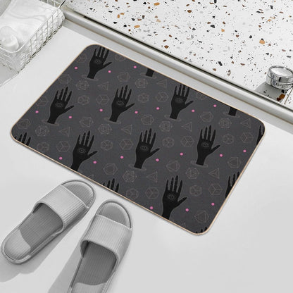 Sacred Geometry  Pet-Safe Bath Mat