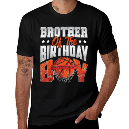 Brother Basketball Birthday Boy Family Baller B-day Party  Affordable Price T-Shirt