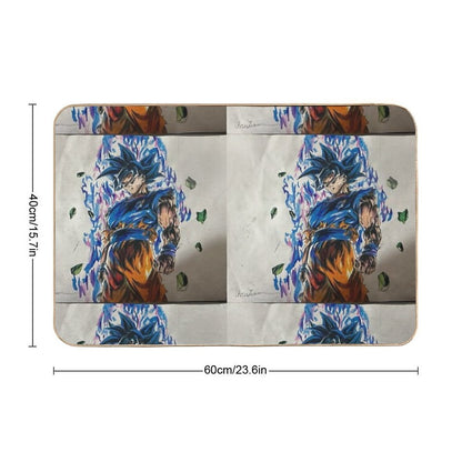 Goku Ultra Instinct Sign  Versatile Bath Mat