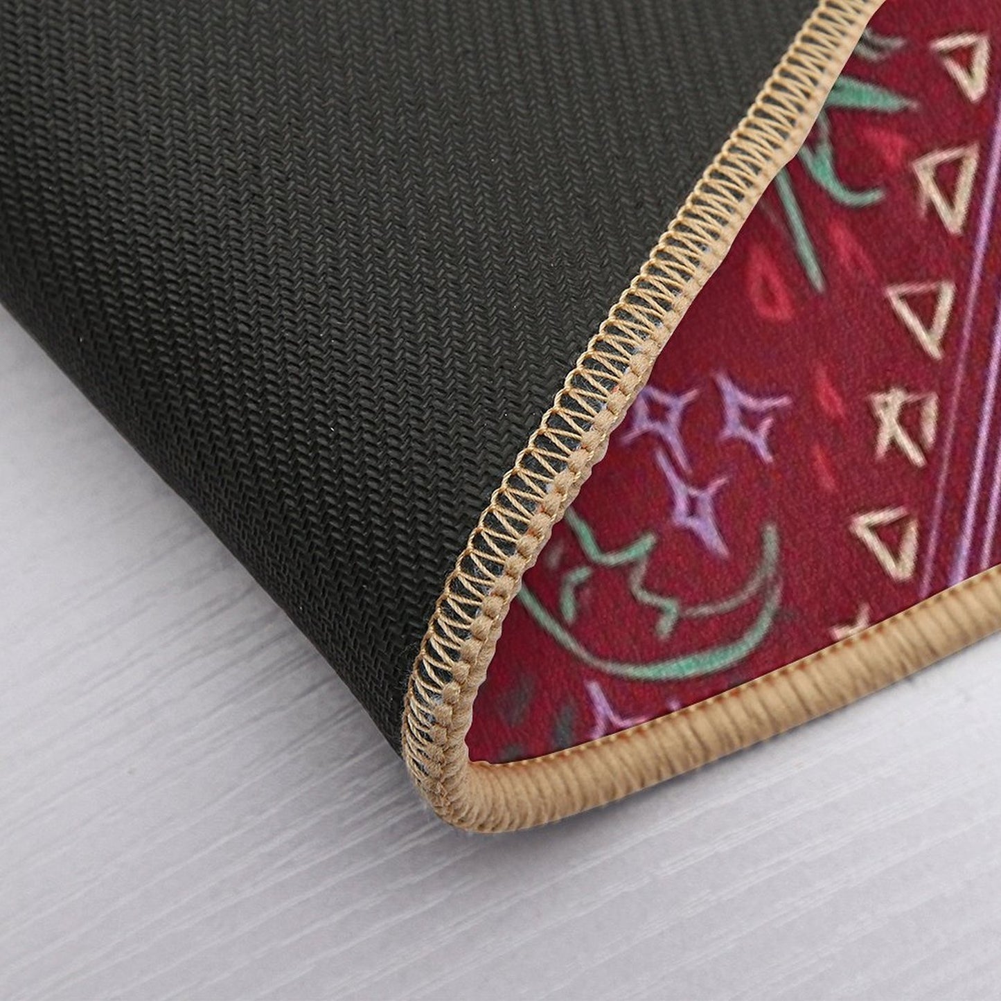 Mollymauk's Coat, Front Panels Durable Bath Mat