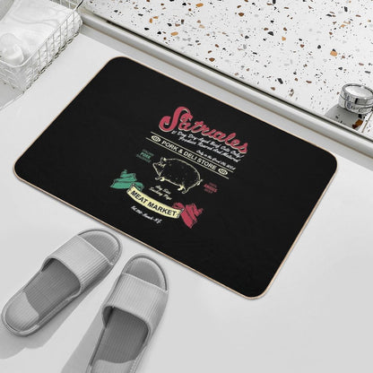 Satriale's Pork & Deli Store Meat Market Durable Bath Mat