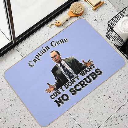 The Other Guys Movie Quote Captain Gene No Scrubs  Rapid-Drying Bath Mat