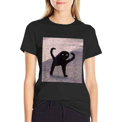 Cursed Cat Memes Cursed Cat Angry As Fuk Meme  Slim-fit Cut T-Shirt