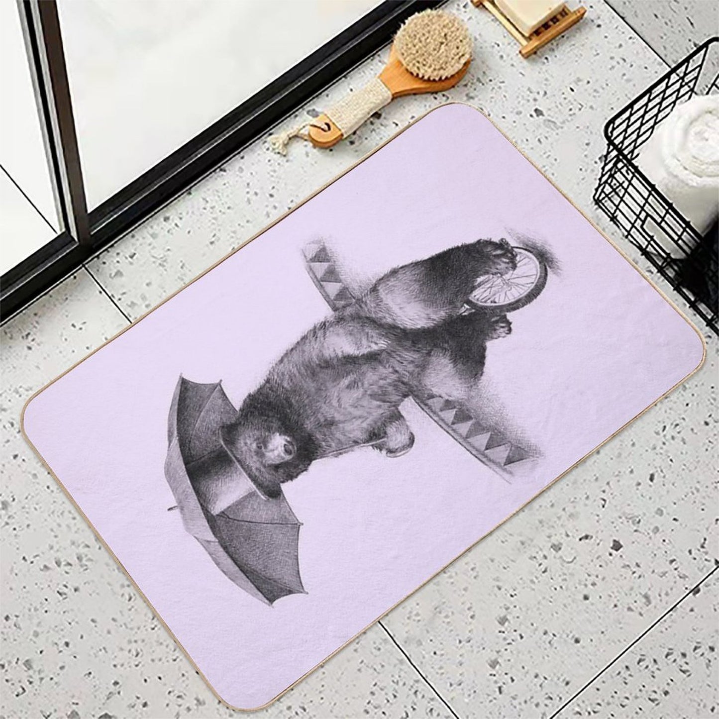 Frederick  Rapid-Drying Bath Mat