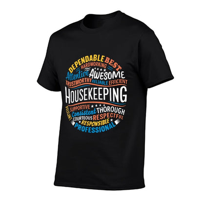 Housekeeping Gifts Week - Unisex Adults Housekeeping Appreciation - Black, Small  Breathable T-Shirt