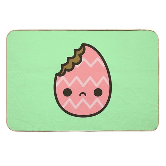 Sad Easter Egg  Rapid-Drying Bath Mat