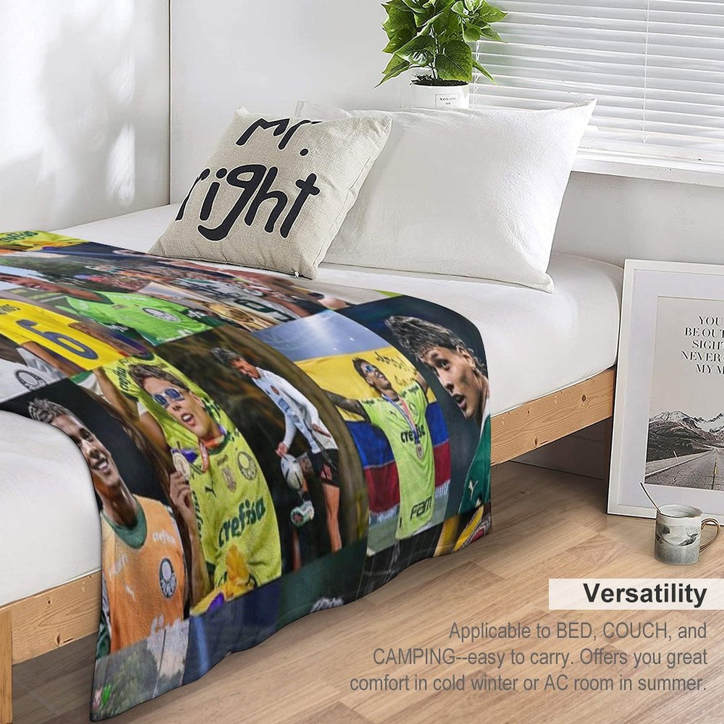 Richard Rios Shrink-resistant Throw Blanket