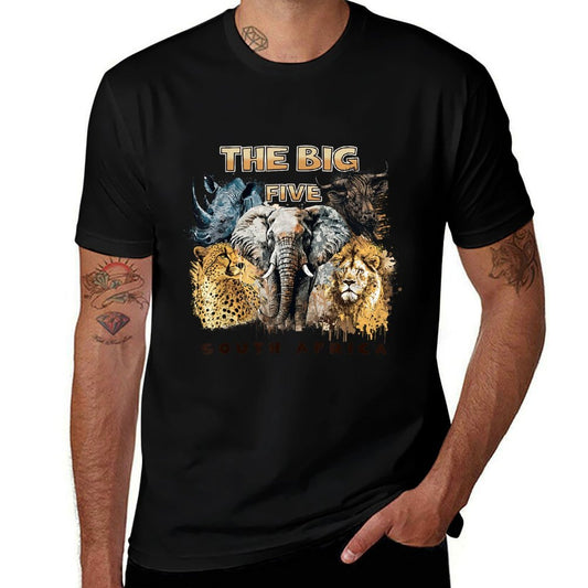 The Big Five South Africa South African Animals  Breathable T-Shirt
