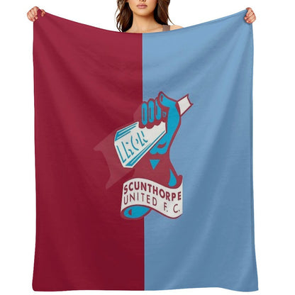 Scunthorpe United FC All-season Throw Blanket