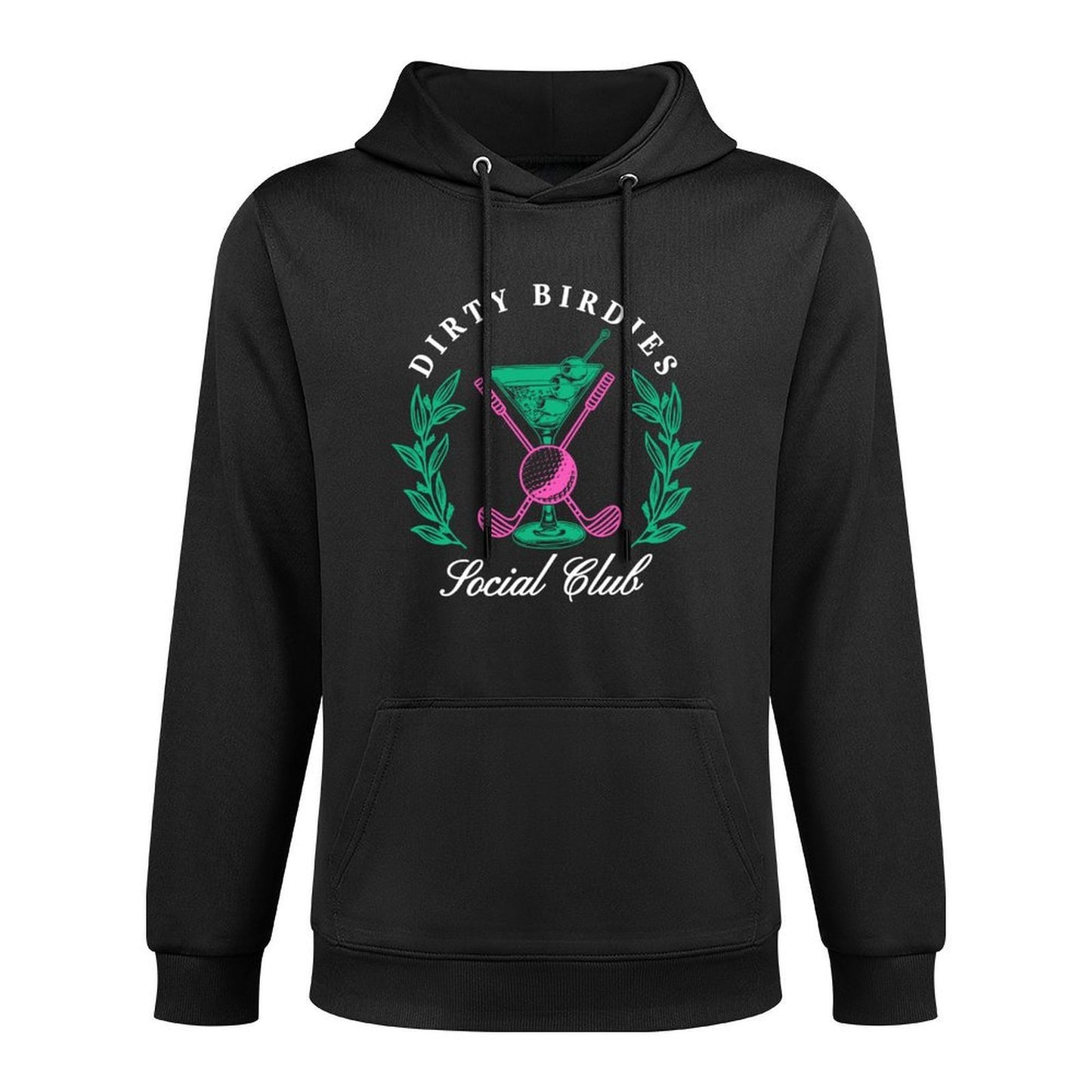 Dirty Birdies Social Club, Golfing  Drinking Sweatshirt Shape Retention Hoodie