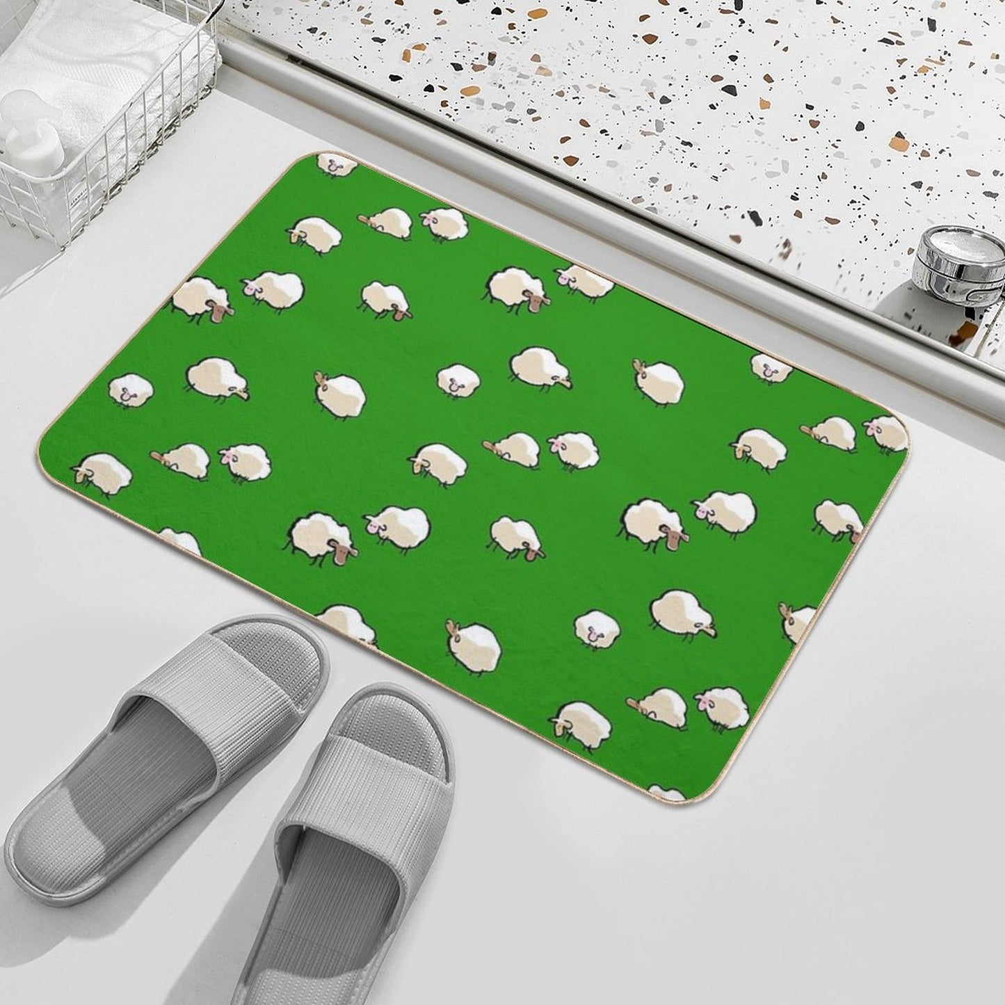 Sheep  Eco-Friendly Bath Mat