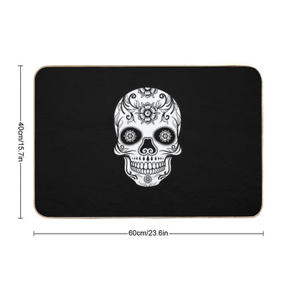 Mexican Skull Head  High-Traffic Bath Mat