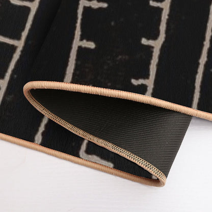 Simple African Mud Cloth  Rapid-Drying Bath Mat