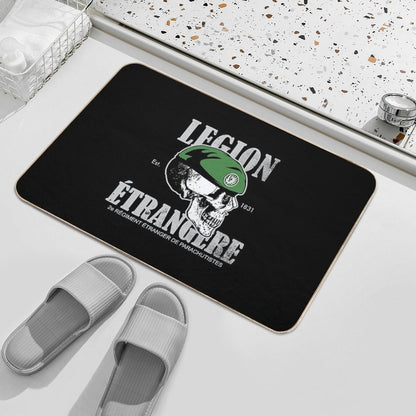 Légion Étrangère 2 REP (French Foreign Legion Paratrooper) (distressed) Durable Bath Mat