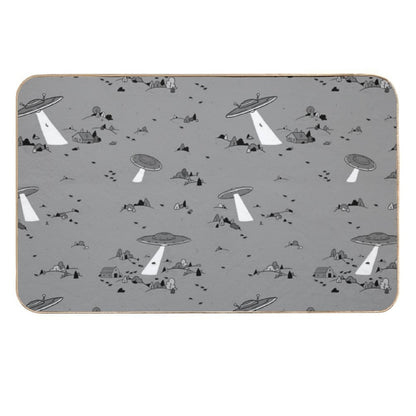 Abduction Party  Repositionable Bath Mat