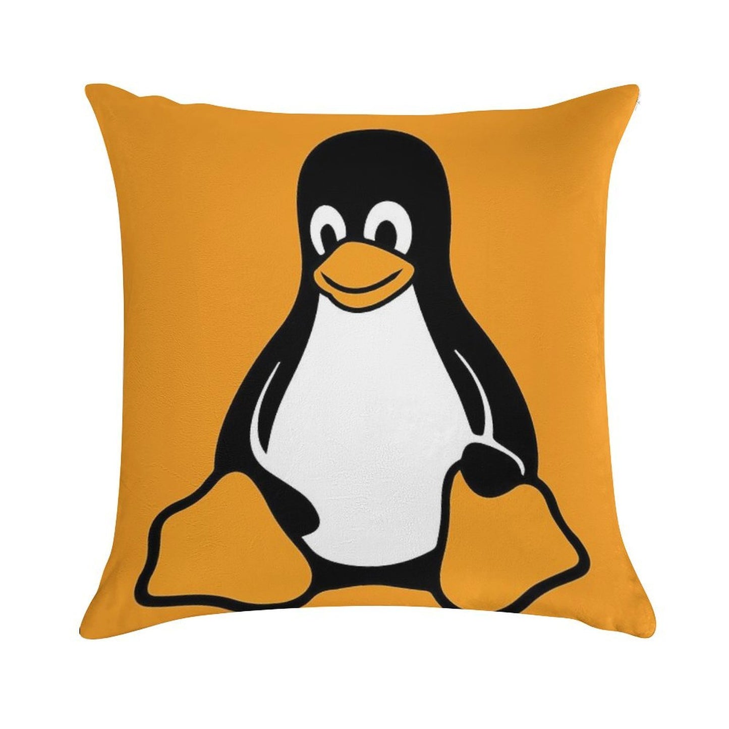 Linux Tux Pingouin Soft Skin-Friendly Throw Pillow