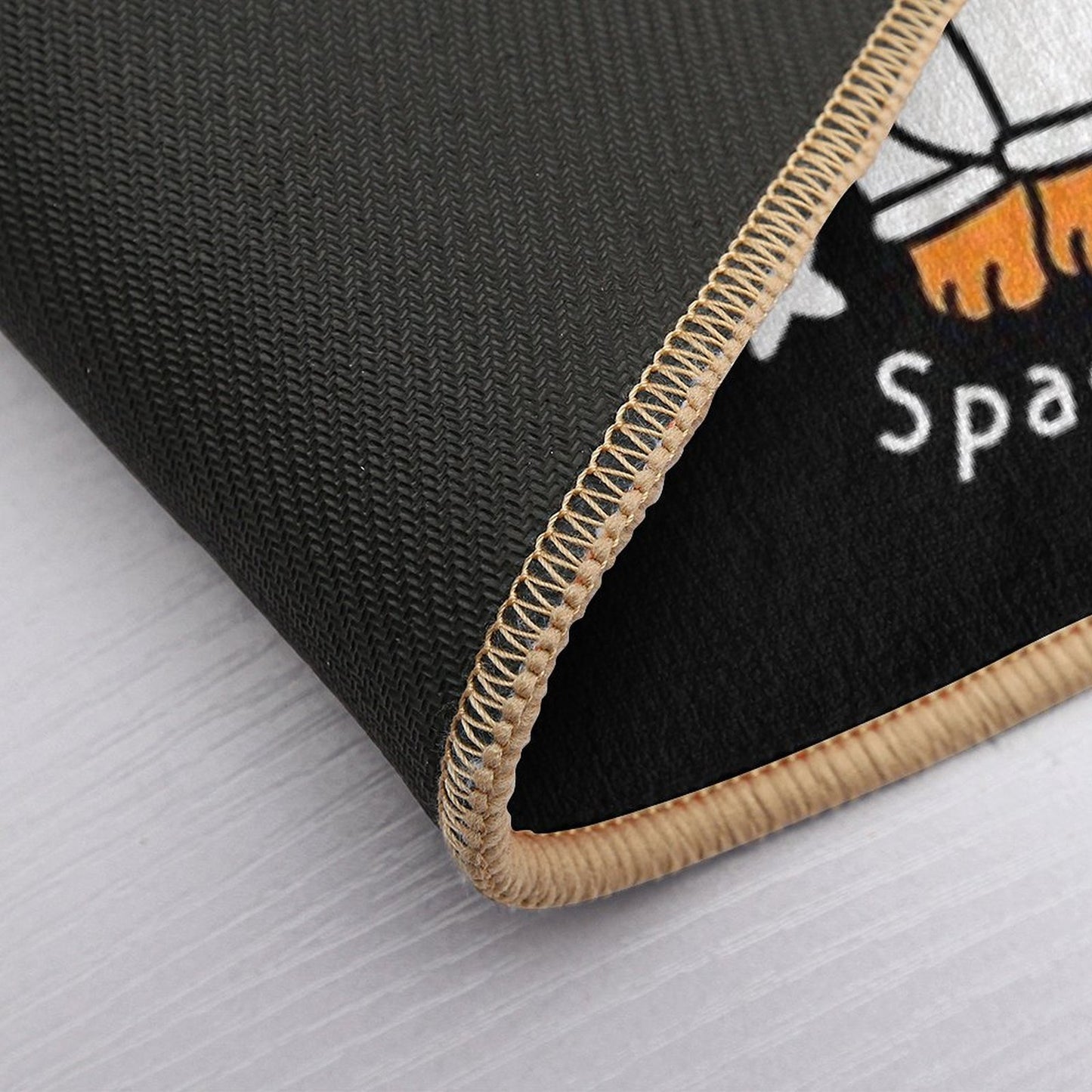 Space Catdet  Slip-Resistant Bath Mat