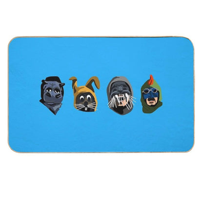 Magystery Heads  Stain-Proof Bath Mat