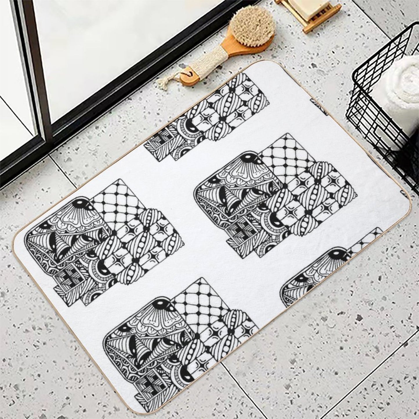 Fusion  Slip-Resistant Bath Mat