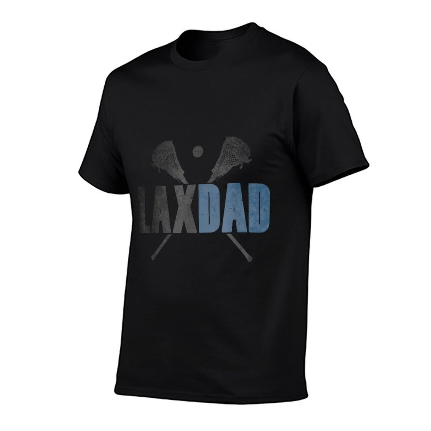 Lax Dad Lacrosse Player Father Coach Sticks Vintage Graphic  High-quality Stitching T-Shirt