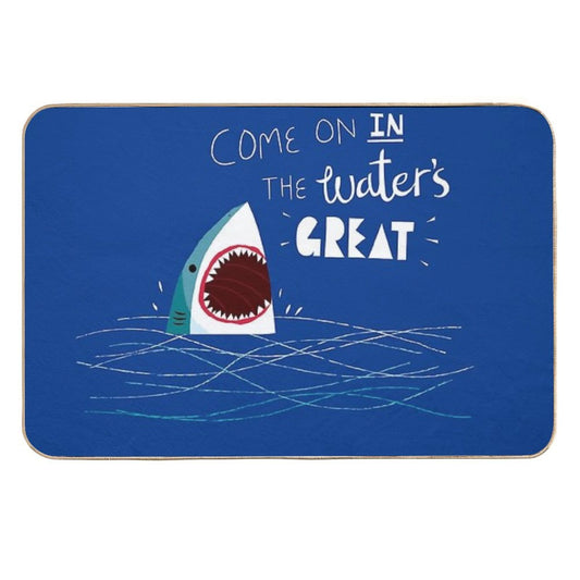 Great Advice Shark  Versatile Bath Mat