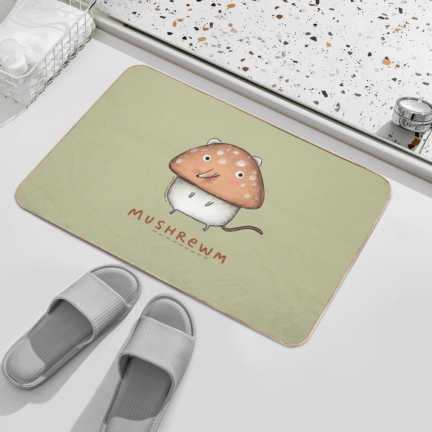 Mushrewm  Absorbent Bath Mat