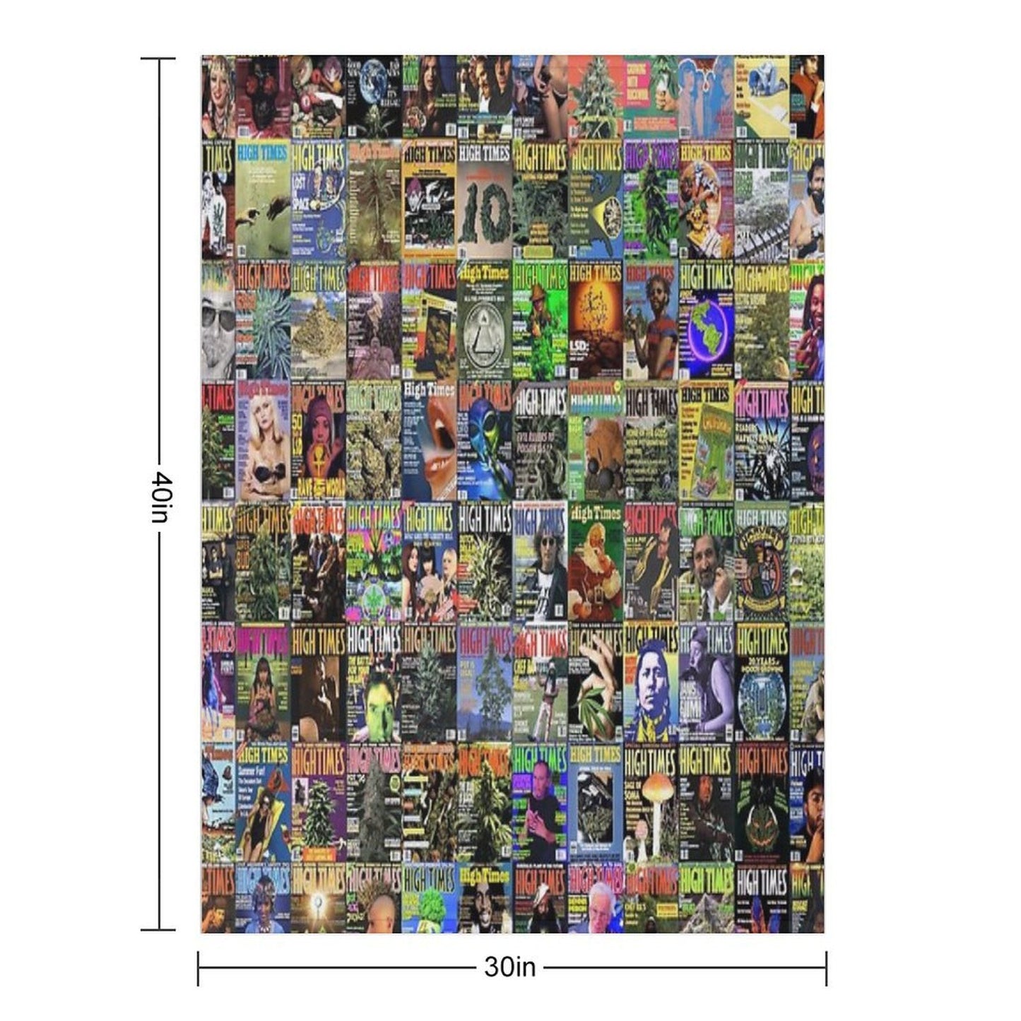 High Times Shrink-resistant Throw Blanket