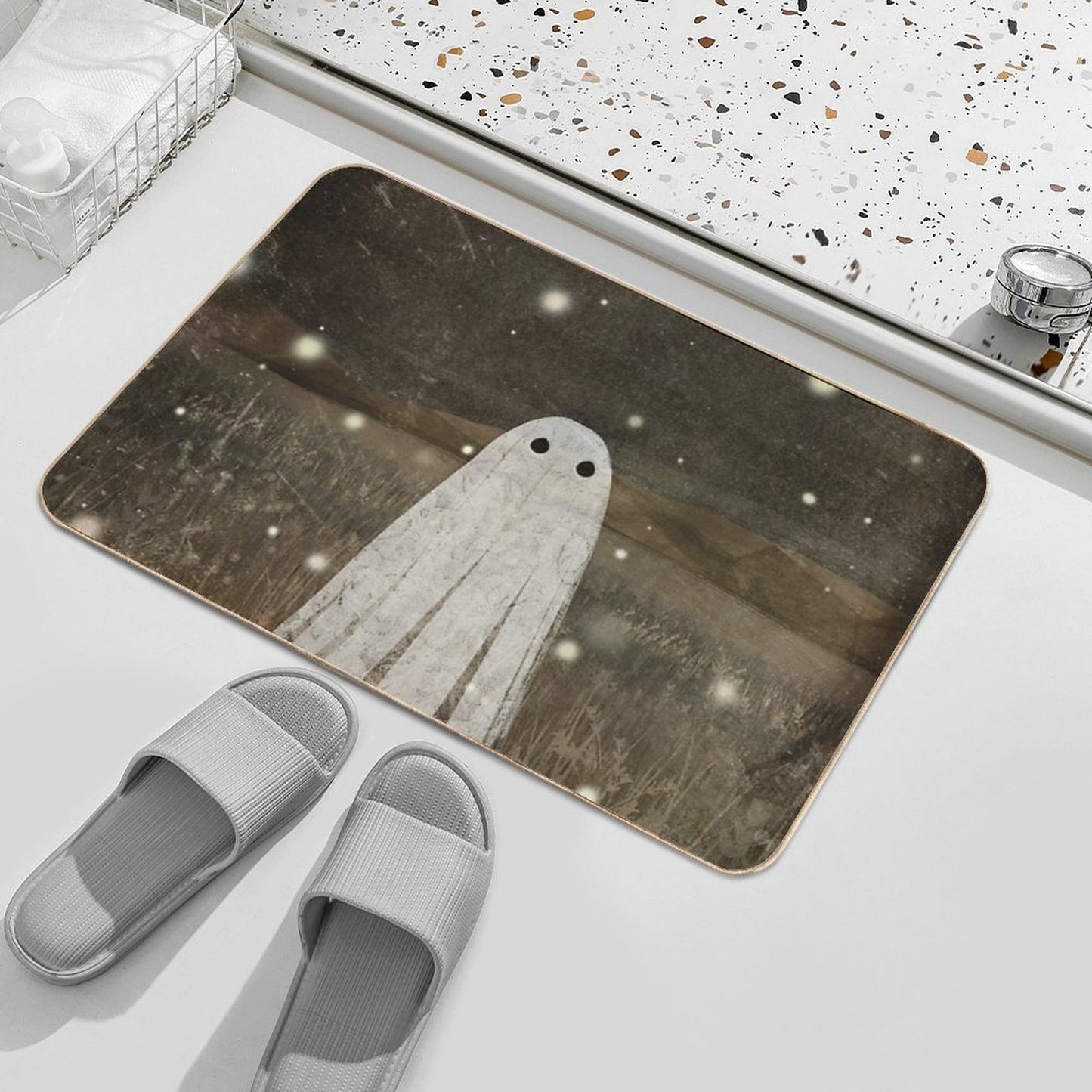 Fireflies  Long-Lasting Bath Mat