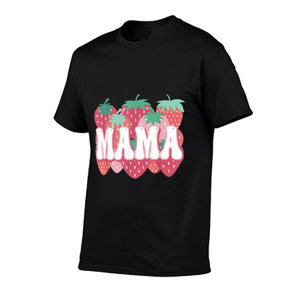 Mama Of The Berry First Birthday Strawberry Family Matching  Breathable T-Shirt