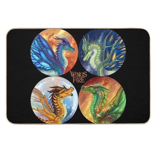 Wings of Fire - Heroes of The Lost Continent  Absorbent Bath Mat