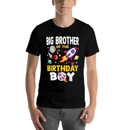 Brother Of The Birthday Boy Space Planets Family Matching  Affordable Price T-Shirt