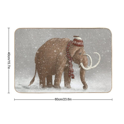 The Ice Age Sucked  Easy Maintenance Bath Mat