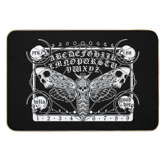 Death Moth Spirit Board  Stain-Proof Bath Mat