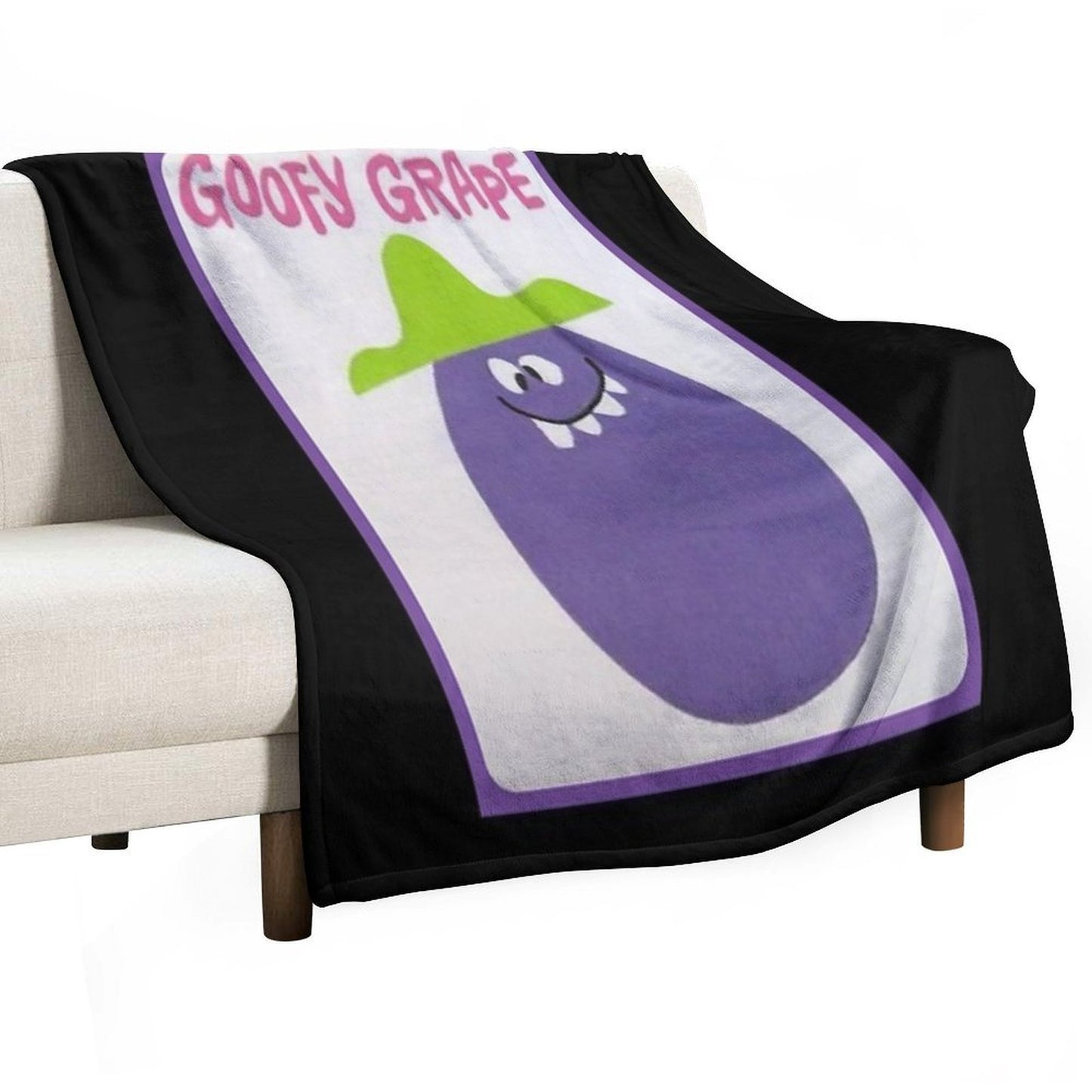 Goofy Grape Multi-functional Throw Blanket