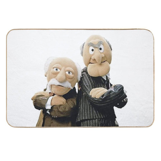 Statler And Waldorf  Absorbent Bath Mat